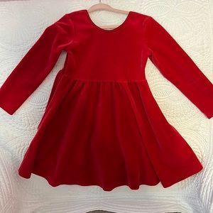 Red velvet Hannah Anderson size 4 Christmas or Valentine’s Day Dress